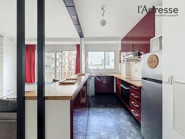 Appartement Puteaux 2 pièce(s) 45.92 m2/Balcon/Parking