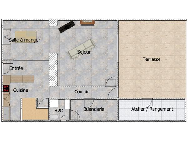 Maison 6 pièces - 132 m²