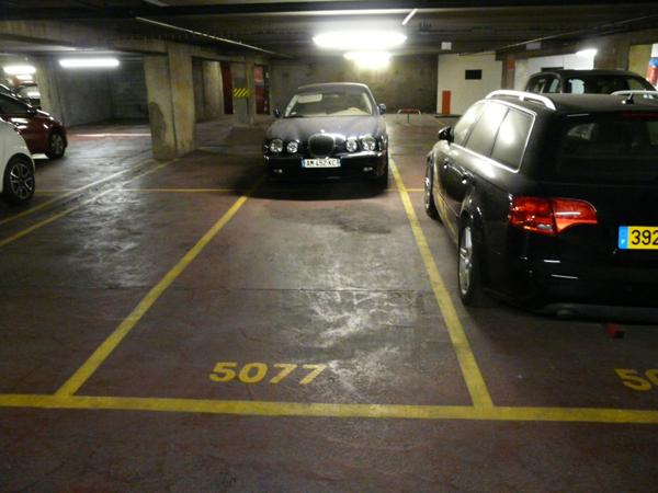 parking entretenu et sécurisé