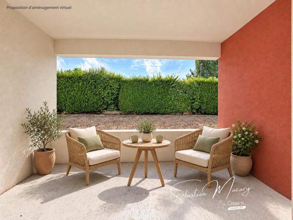 Eysines : un T2 avec terrasse plein sud