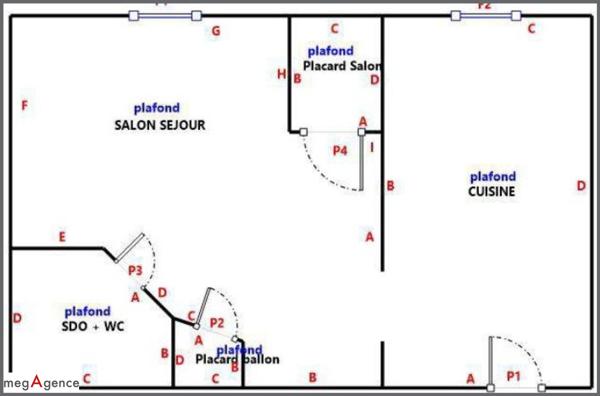 Appartement à FOUGERES, 35300 - 1 pièce 25m²