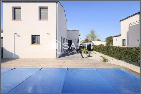 PALAU DEL VIDRE (66), BELLE VILLA, 4 FACES, STATIONNEMENT, PISCINE, APPARTEMENT T2