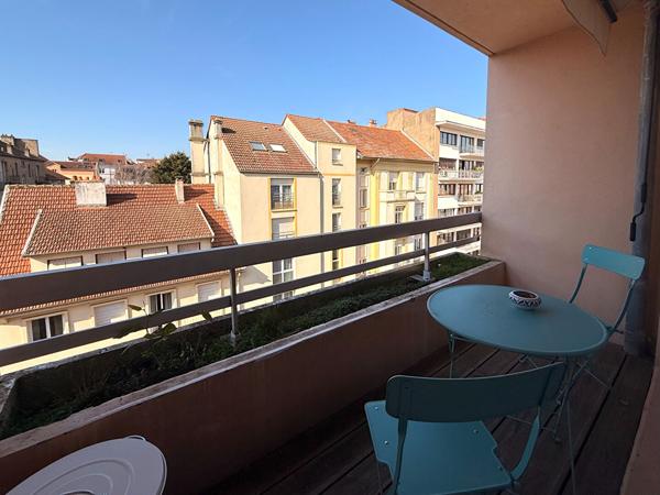 APPARTEMENT METZ SABLON F3 MEUBLE BALCONS GARAGE