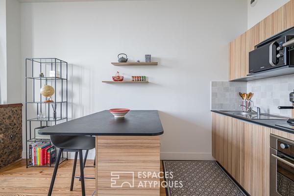 Elégant duplex au dernier étage avec terrasse et parking