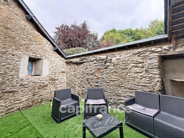 À vendre Maison de bourg de 123 m² – 3 chambres – Terrasse – Naizin / Évellys