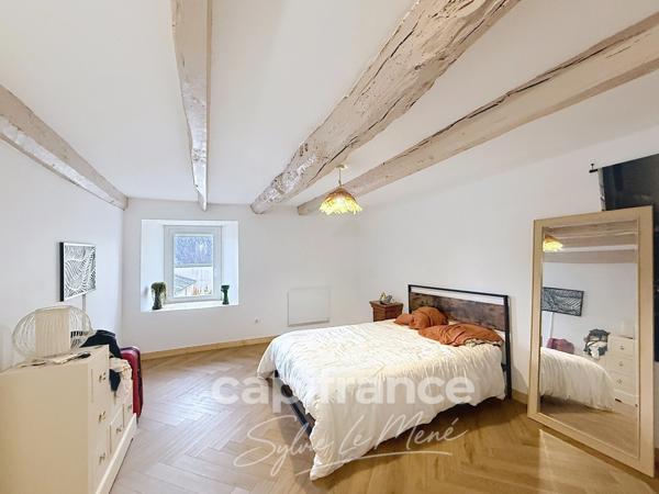 À vendre Maison de bourg de 123 m² – 3 chambres – Terrasse – Naizin / Évellys