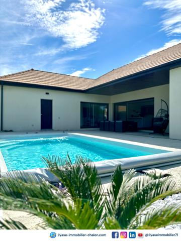 Chalon-sur-Saône (71100) MAISON 4 PIÈCES 130 M² | 3 CH DONT 1 SUITE PARENTALE | PISCINE