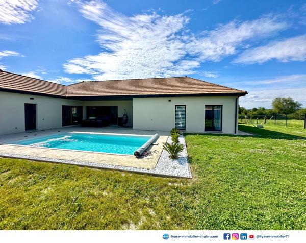 Chalon-sur-Saône (71100) MAISON 4 PIÈCES 130 M² | 3 CH DONT 1 SUITE PARENTALE | PISCINE