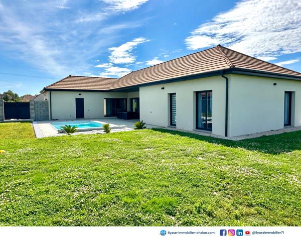 Chalon-sur-Saône (71100) MAISON 4 PIÈCES 130 M² | 3 CH DONT 1 SUITE PARENTALE | PISCINE