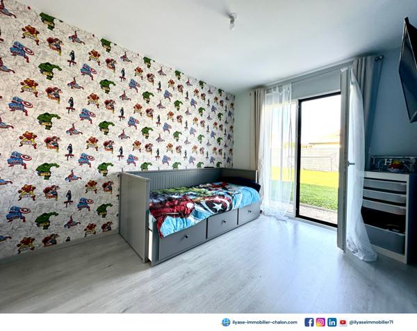 Chalon-sur-Saône (71100) MAISON 4 PIÈCES 130 M² | 3 CH DONT 1 SUITE PARENTALE | PISCINE