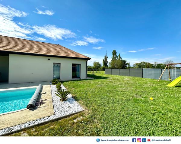 Chalon-sur-Saône (71100) MAISON 4 PIÈCES 130 M² | 3 CH DONT 1 SUITE PARENTALE | PISCINE