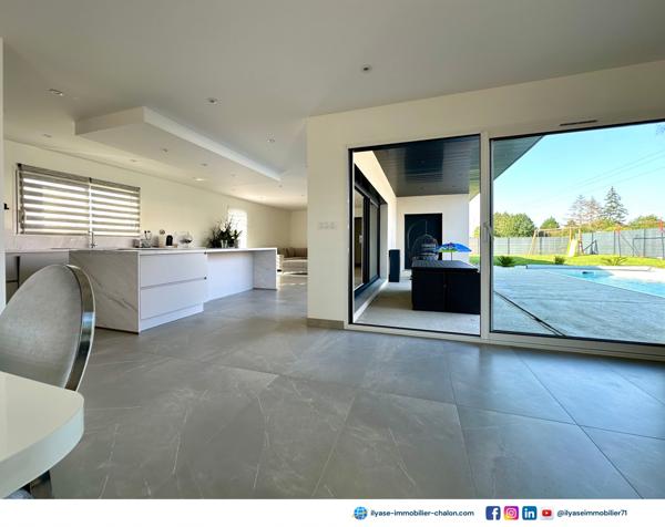 Chalon-sur-Saône (71100) MAISON 4 PIÈCES 130 M² | 3 CH DONT 1 SUITE PARENTALE | PISCINE