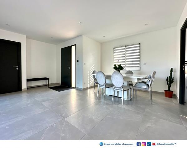 Chalon-sur-Saône (71100) MAISON 4 PIÈCES 130 M² | 3 CH DONT 1 SUITE PARENTALE | PISCINE