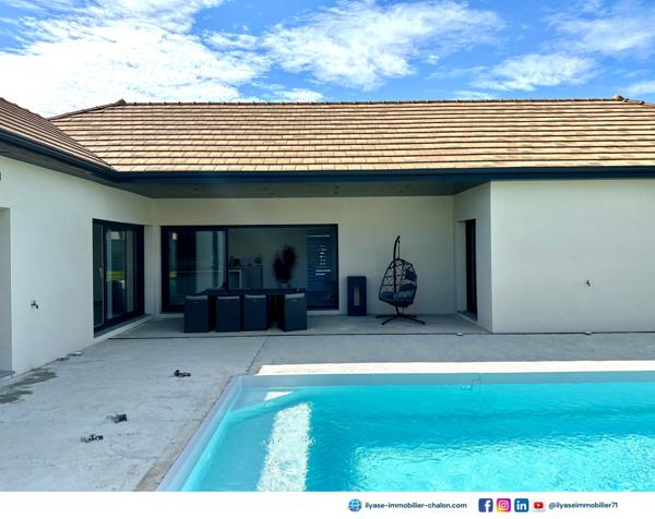 Chalon-sur-Saône (71100) MAISON 4 PIÈCES 130 M² | 3 CH DONT 1 SUITE PARENTALE | PISCINE