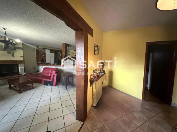 Maison 3 chambres - piscine - grange aménageable - vue Pyrénées