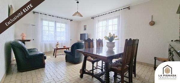 Maison 128m² + combles - Terrain 1430m²