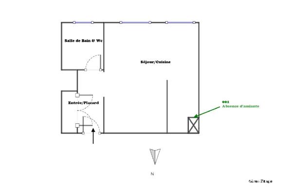 Location studio 25 m² Montrouge