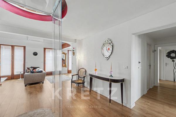 Duplex traversant T6, terrasse et balcons, ascenseur privé, Toulouse hyper-centre