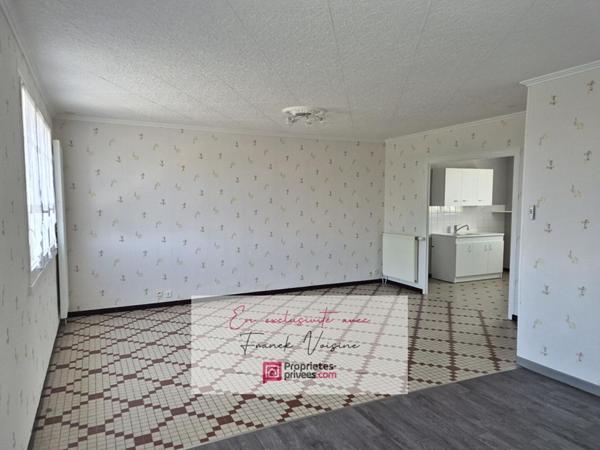 A VENDRE au Boupère, Maison de 89 m2 env avec 3 Chambres sur une parcelle de 622 m2 env