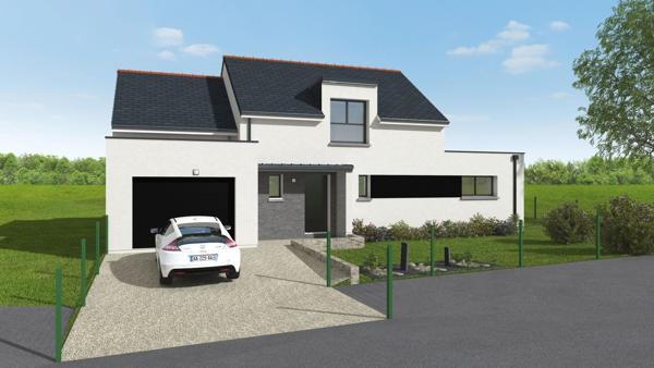 Terrain + Maison à vendre 4 pièces - 121 m²