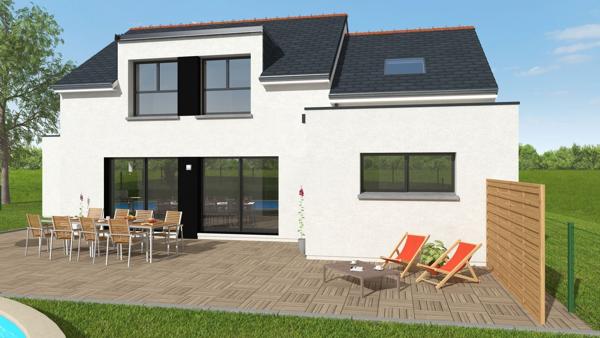 Terrain + Maison à vendre 4 pièces - 121 m²