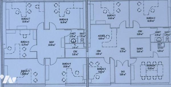 Locaux à usage de bureaux