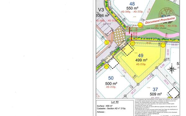 Terrain à vendre    Sarceaux