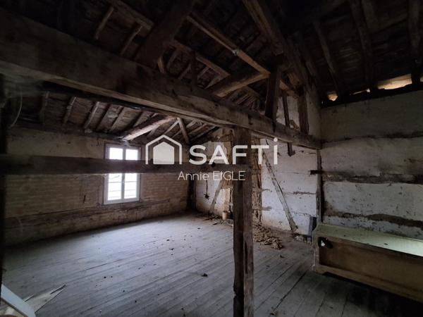 Maison de village à rénover entièrement