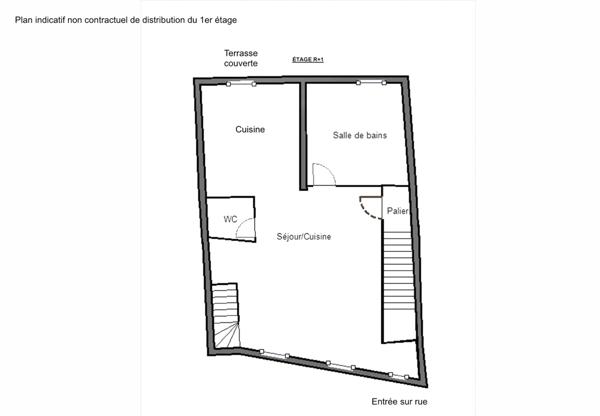 RARE - Appartement Duplex de type 5 en hyper centre de Chamalières avec terrasse abritée, balcon et cave