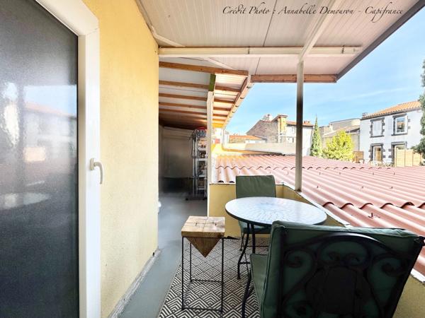 RARE - Appartement Duplex de type 5 en hyper centre de Chamalières avec terrasse abritée, balcon et cave