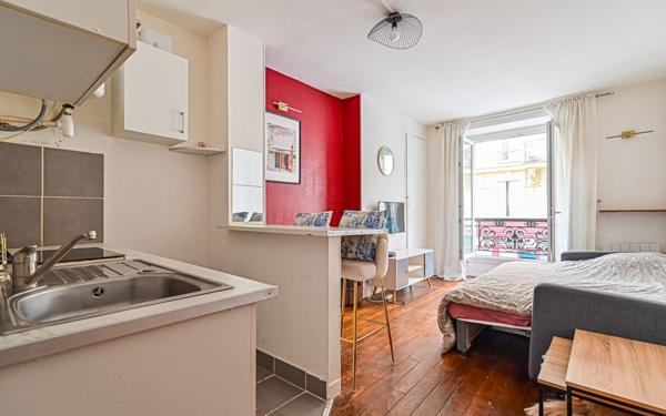 Appartement à vendre    1 pièce • 25,25 m2 Paris 9