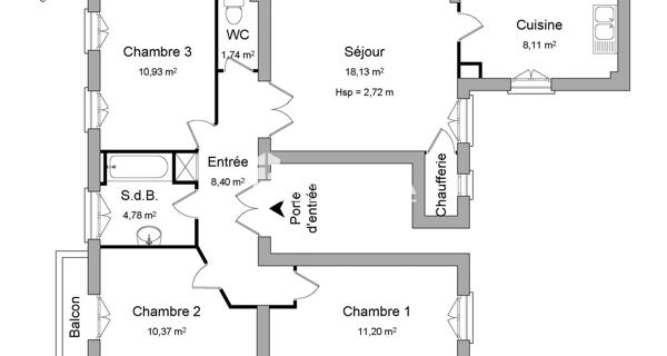 Location Appartement 5 pièces 73.66 m² - Charleville-mézières 08000