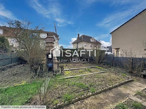 Terrain constructible de 250m2 au calme à Terville