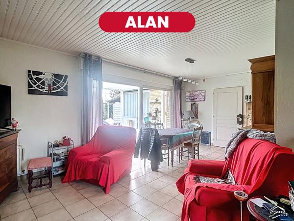 ALAN Maison plain Pied 108,5 m2 , 3 chambres, extérieur,