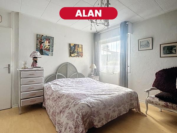ALAN Maison plain Pied 108,5 m2 , 3 chambres, extérieur,
