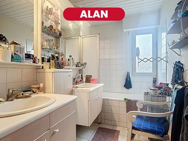 ALAN Maison plain Pied 108,5 m2 , 3 chambres, extérieur,