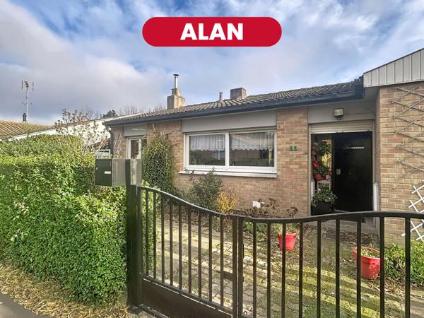 ALAN Maison plain Pied 108,5 m2 , 3 chambres, extérieur,