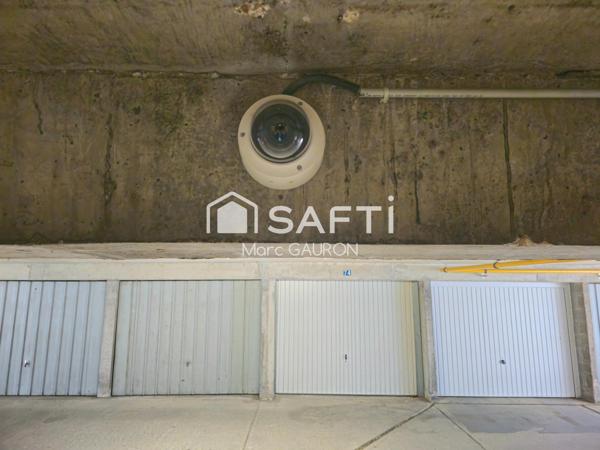 Appartement centre, 2 chambres, balcon, garage