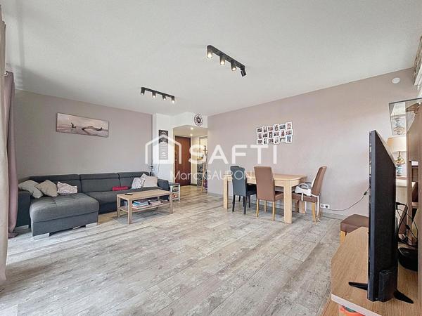 Appartement centre, 2 chambres, balcon, garage