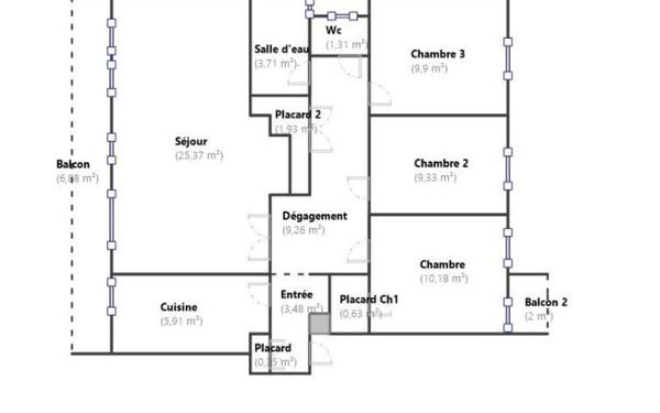 Appartement à vendre