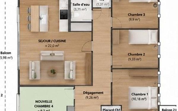 Appartement à vendre