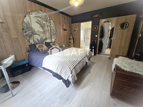 Maison type 5 de 153m² sur un terrain de 5302 m² arboré