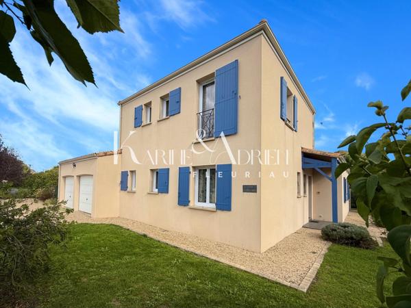 Belles prestations pour cette villa contemporaine