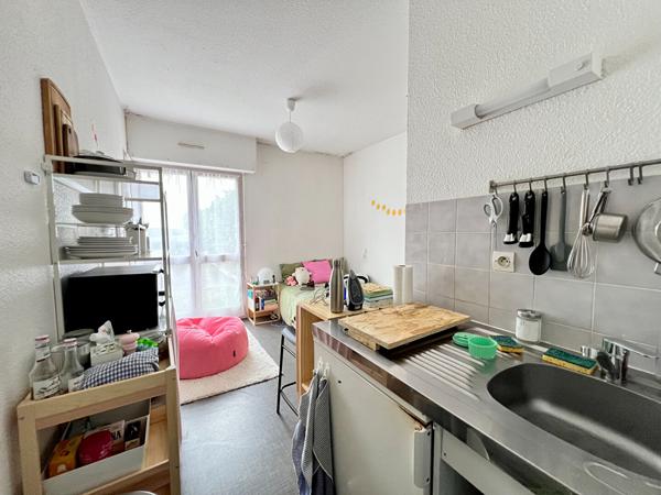 À vendre : Charmant appartement studio à Rennes- 14m² - Rue de Lorient