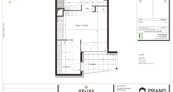 Location Appartement meublé 2 pièces 48.2 m² - Ferney-voltaire 01210