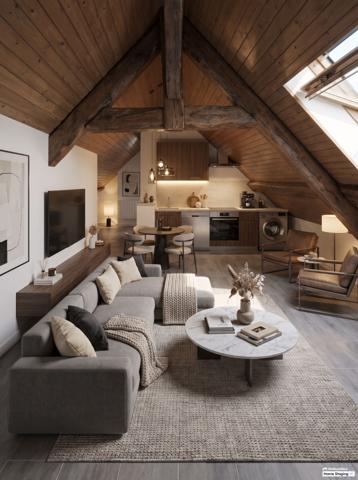 10 % de rentabilité brute ! Appartement rénové de 50 m² au sol, déjà loué 450 €/mois