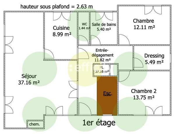 Maison
         7 pièces
        - 196 m² 567 000 € *