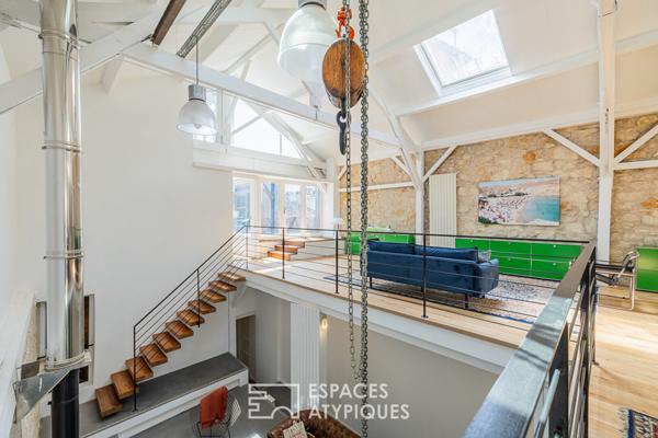 Loft d’exception à 30 mètres de l’océan