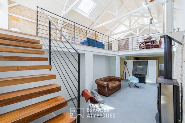 Loft d’exception à 30 mètres de l’océan