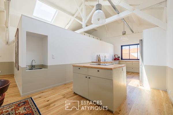 Loft d’exception à 30 mètres de l’océan